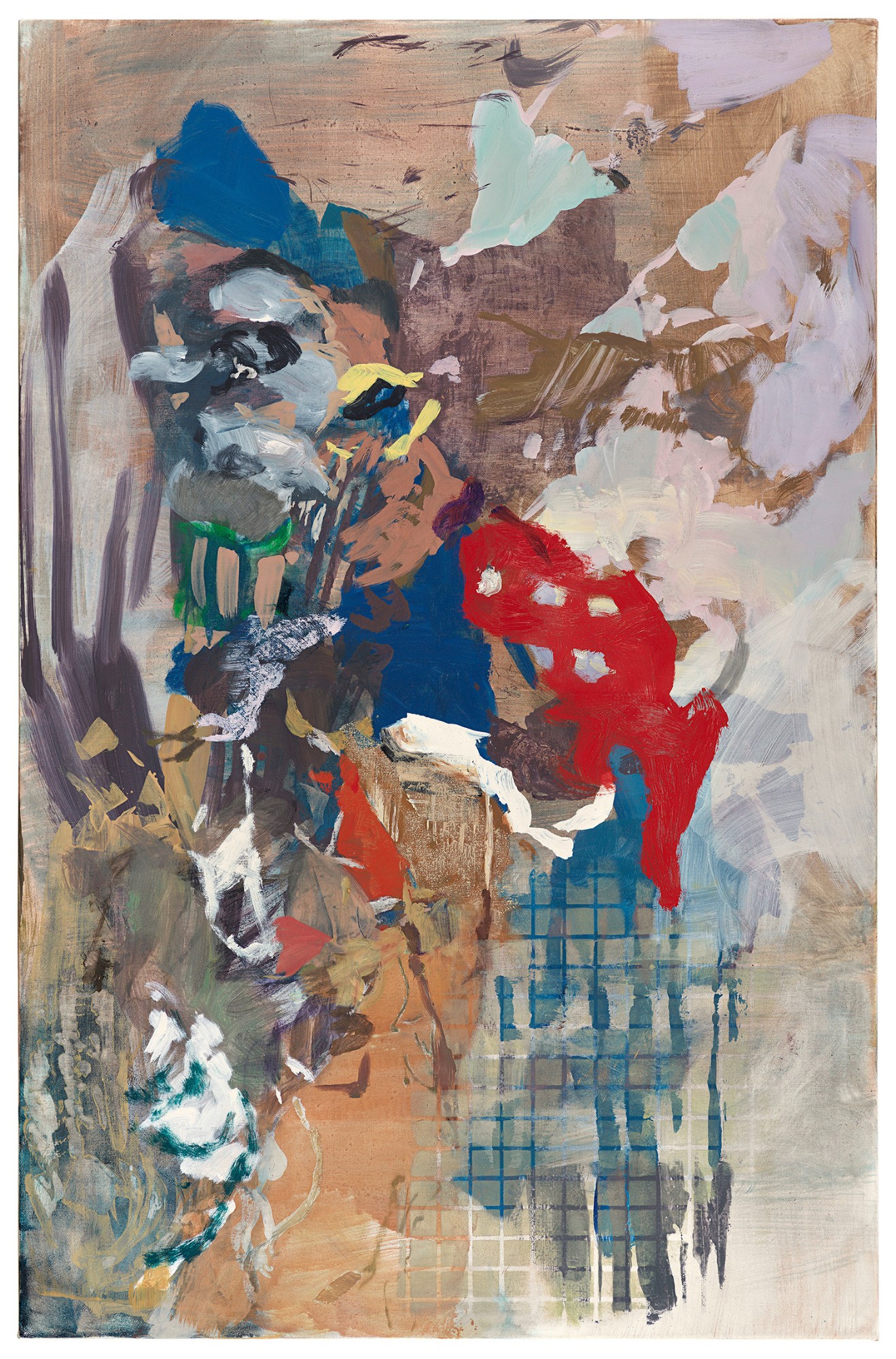 Maki Na Kamura, LD LXXXII, 2021, oil, egg tempera on canvas, 170 x 110 cm