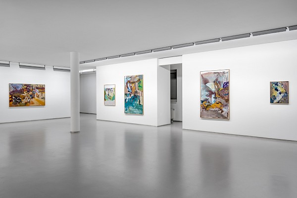 Maki Na Kamura, Exhibition view, Galerie Bernd Kugler, 2022